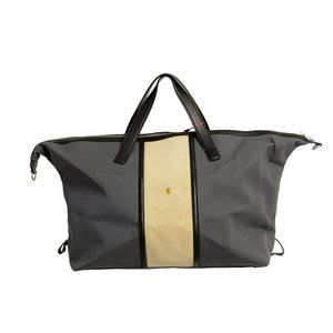 Scuderia Ferrari Unisex Logo Large Travel Weekender Bag Gym Duffle Bag